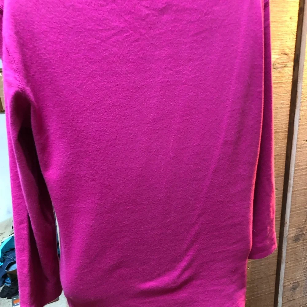 NWOT Gorgeous British boat neck T shirt, from 3 Dots! - Picture 2 of 11